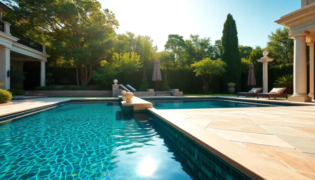 Experience stunning Hardscapes & Pools with elegant designs and vibrant outdoor spaces inviting relaxation.