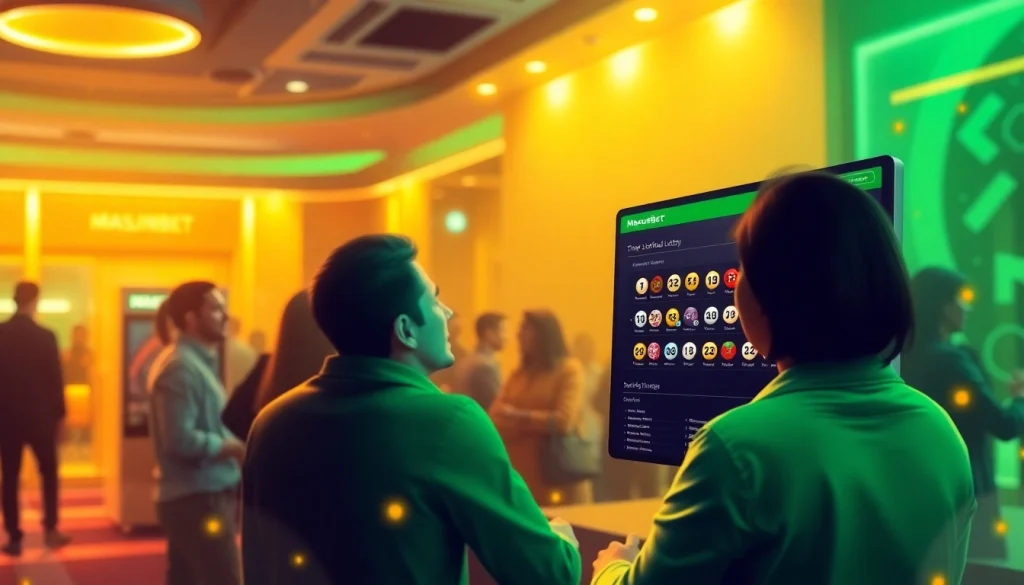 Masurebet's online lottery platform featuring user-friendly interface and engaging lottery experience.