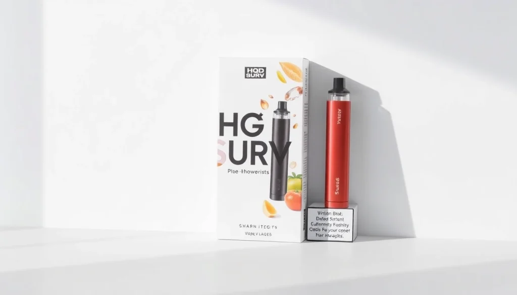 Discover the HQD Surv Vape in vibrant flavors, perfect for hqd surv kaufen enthusiasts seeking quality and variety.