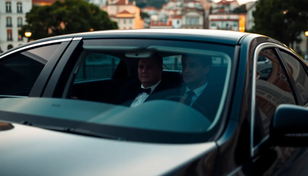 Professional hire car with driver Lisbon ready for your luxurious transfers in the heart of the city.