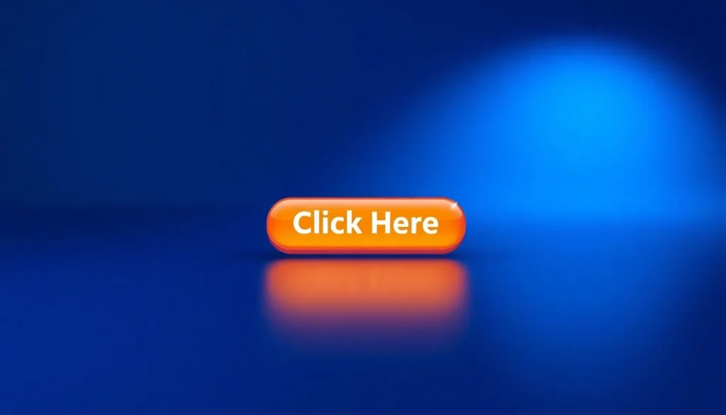 Engage users with this interactive "Click Here" button, designed to highlight actions in a vibrant web environment.