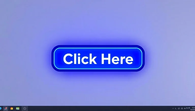 Click Here button designed with a modern look, suggesting user interaction in a digital environment.