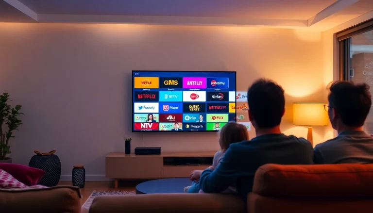 Watch over 16,000 live channels during your iptv trial in an inviting living room.