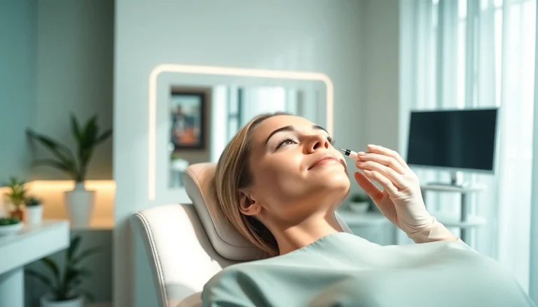 Professional Botox-Zürich treatment demonstrating serene clinic ambiance and expert care.