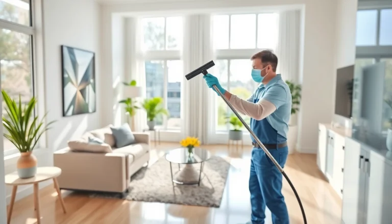 Professional bond cleaning service enhancing cleanliness in Logan apartments with meticulous care.