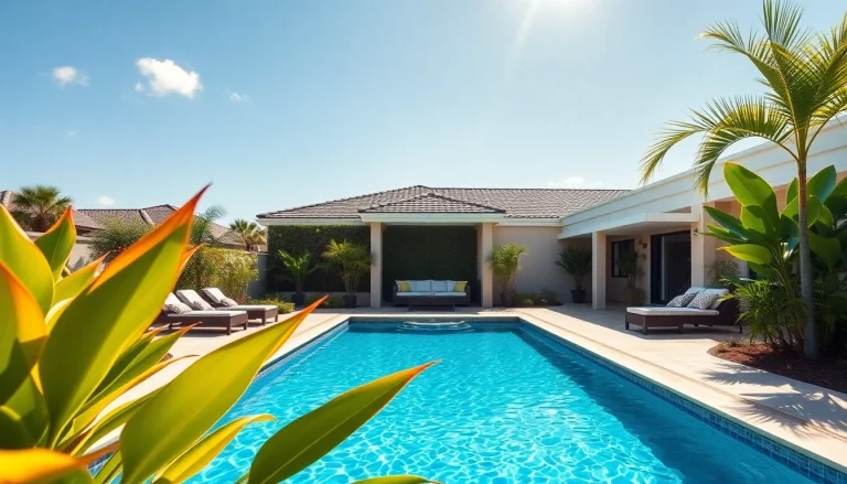 Visualize a pool remodel with vibrant details, highlighting stunning renovations and outdoor elegance.