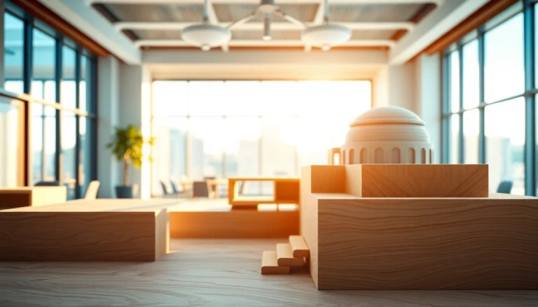 Enhance your projects with 3D Model Visualizations showcasing intricate designs in a professional setting.