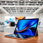 Catch the latest offers to buy iPad showcased in a modern retail environment.