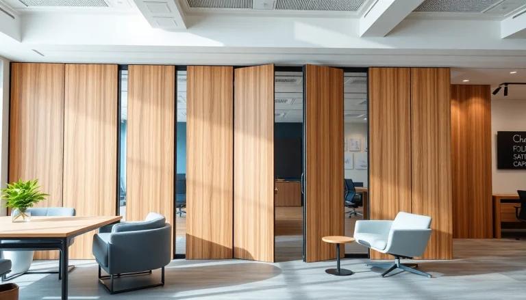 Install a Folding Partition Wall to enhance space flexibility and functionality in modern offices.