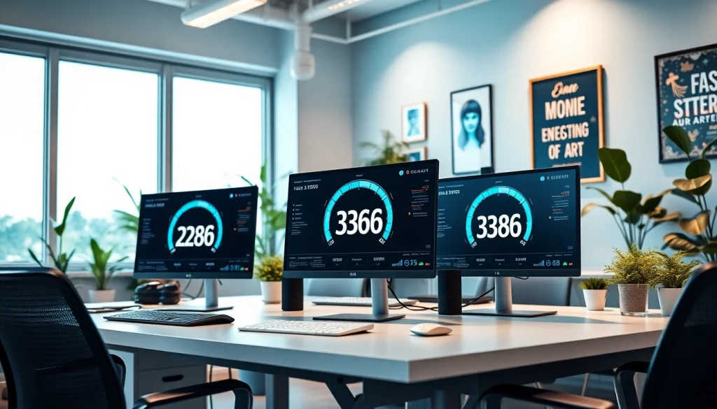 Verbeter uw business internet met moderne technologie in een professionele werkomgeving.