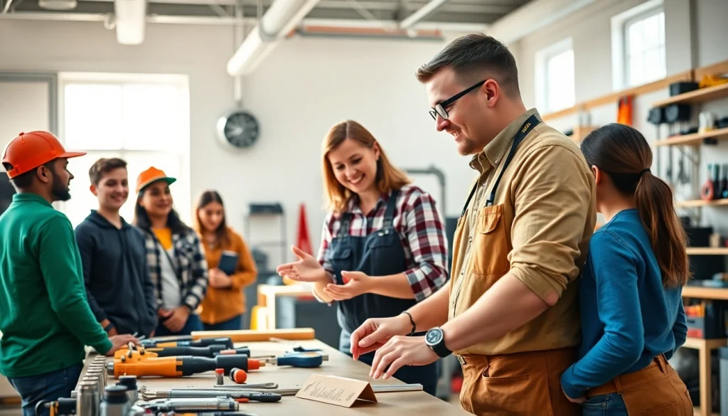 Hands-on training at hawaii trade schools showcases educational opportunities and diverse skills.