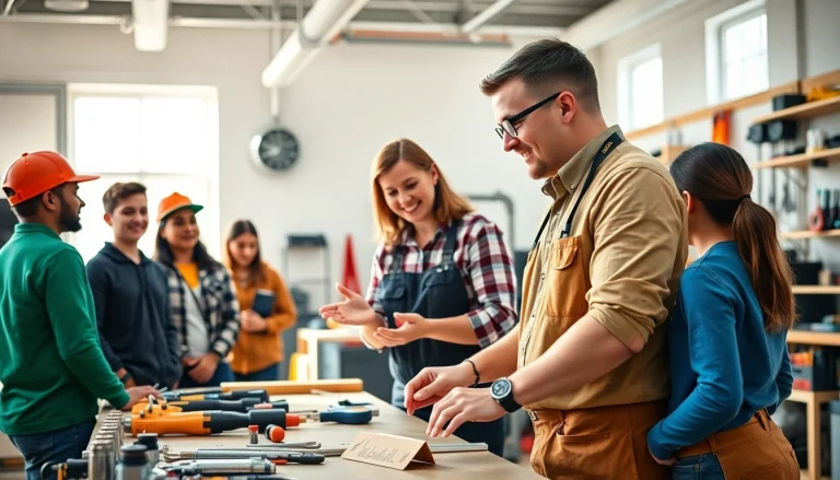 Hands-on training at hawaii trade schools showcases educational opportunities and diverse skills.