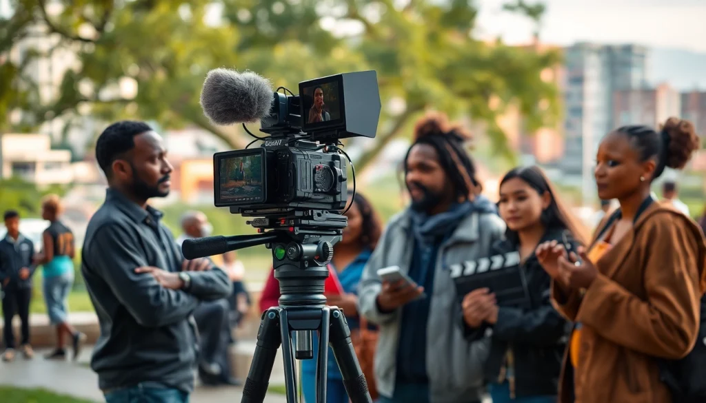 Capturing Stories & Documentaries through a dynamic film crew in an engaging outdoor setting