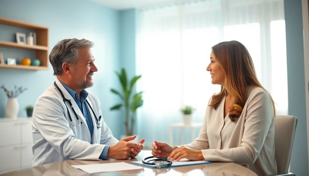 Engaging consultation in concierge medicine las vegas emphasizing personalized healthcare.