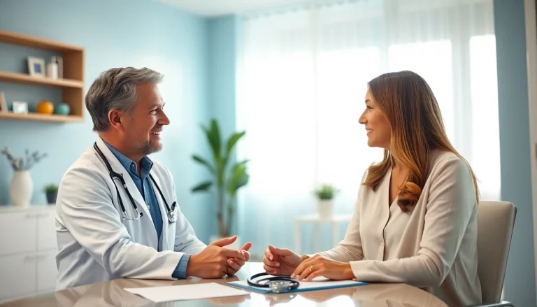 Engaging consultation in concierge medicine las vegas emphasizing personalized healthcare.