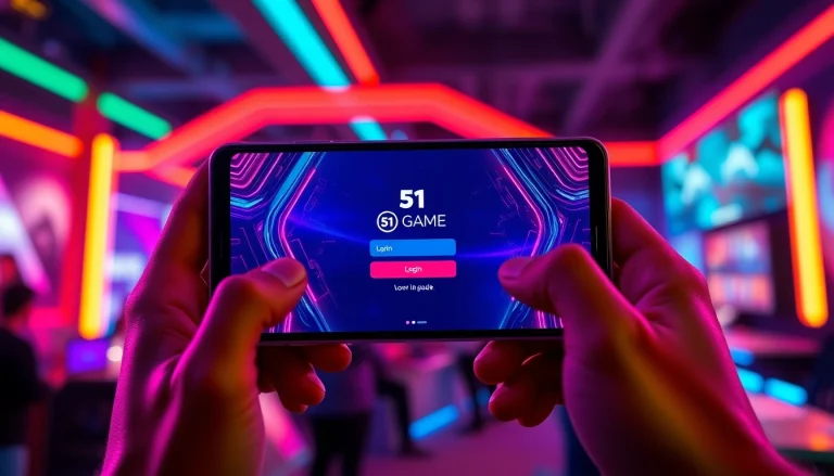 Experience the seamless 51 game login process for an exciting gaming adventure.
