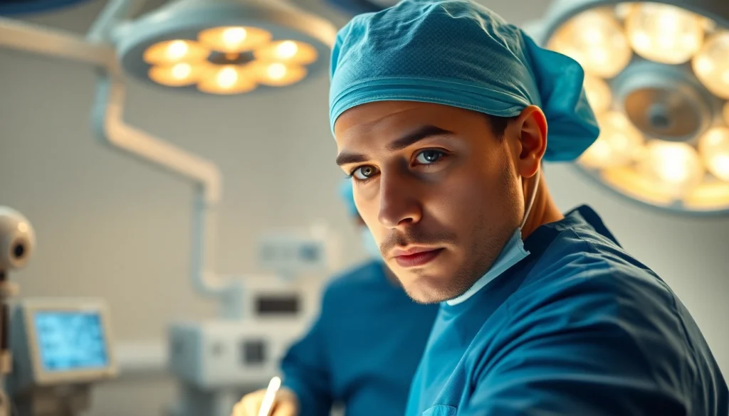 Plastische Chirurgie Braunschweig im professionellen Operationsraum mit erfahrener Chirurgin.