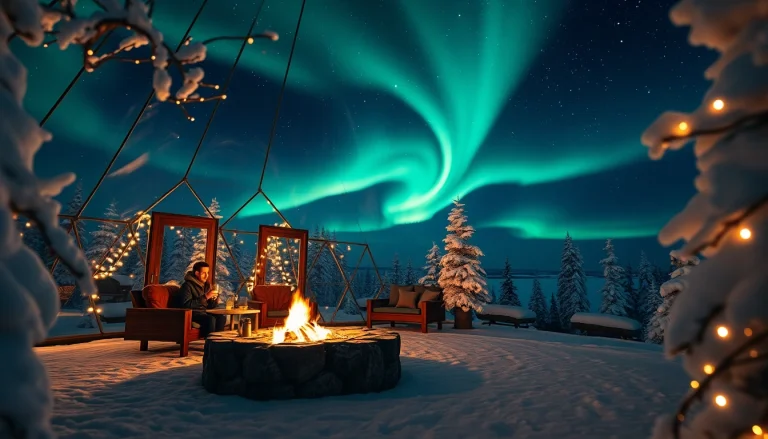 Experience the breathtaking Igloo resort lapland with stunning Northern Lights and cozy ambiance.