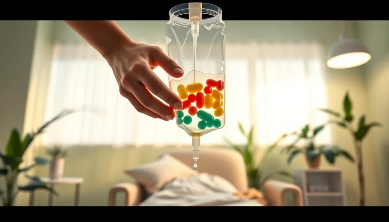 Experience advanced iv drip vegas therapy for wellness and hydration in a modern clinic setting.