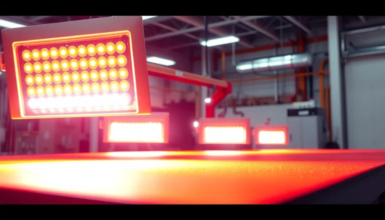 ir paint curing lamps efficiently heat surfaces, showcasing their innovative design and radiant energy capabilities.