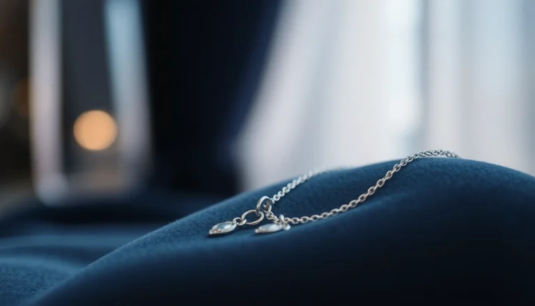 Admire the elegant Silver jewelry featuring intricate designs and a smooth surface.